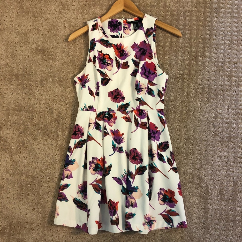 Forever 21 A-line floral dress